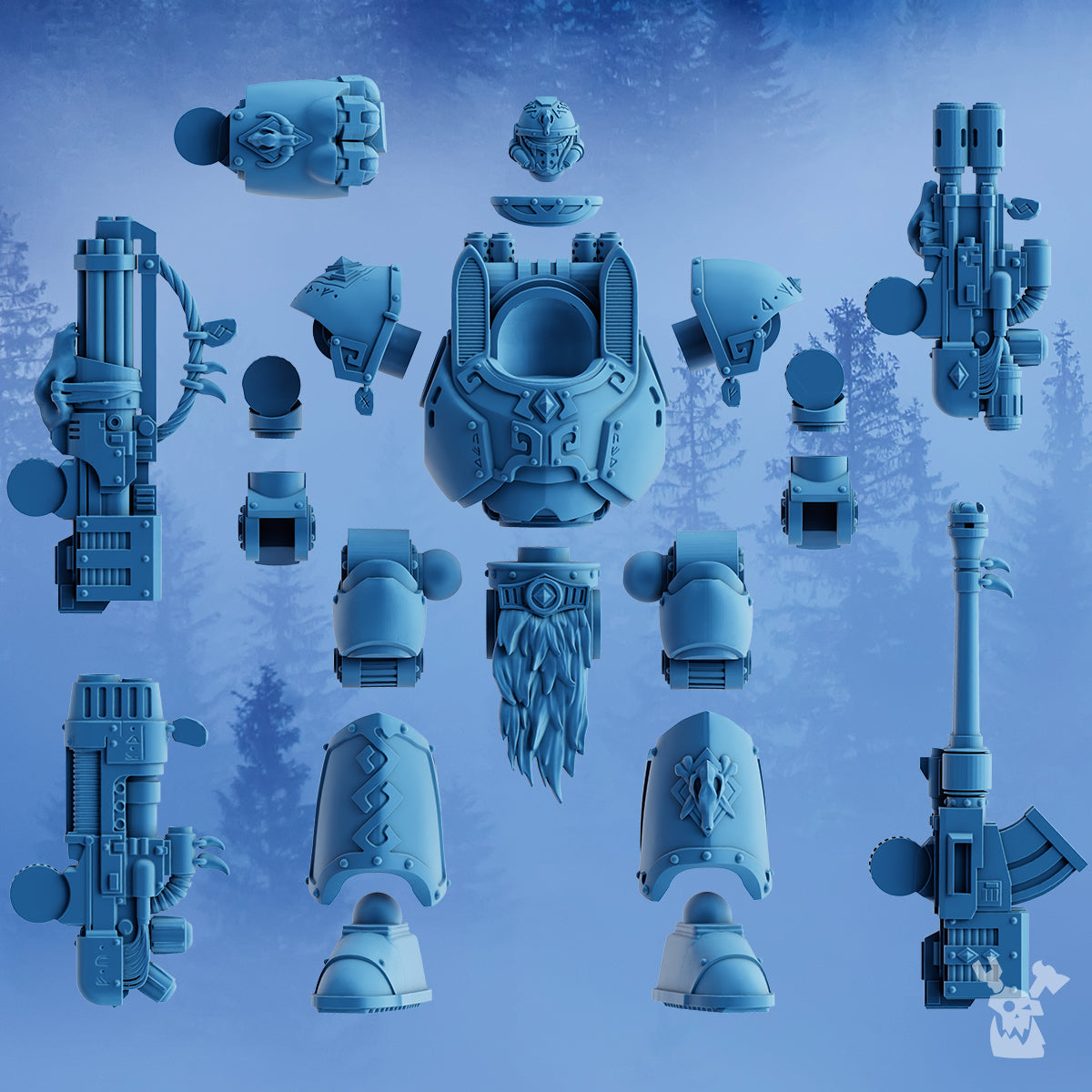 STORMDREAD BITS SET by DakkaDakka Store - Upgrade / Conversion Part