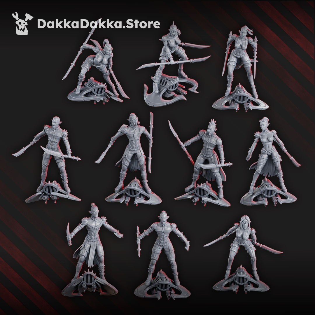 JET-BIKER RAIDERS by DakkaDakka Store - Full Miniature / Model
