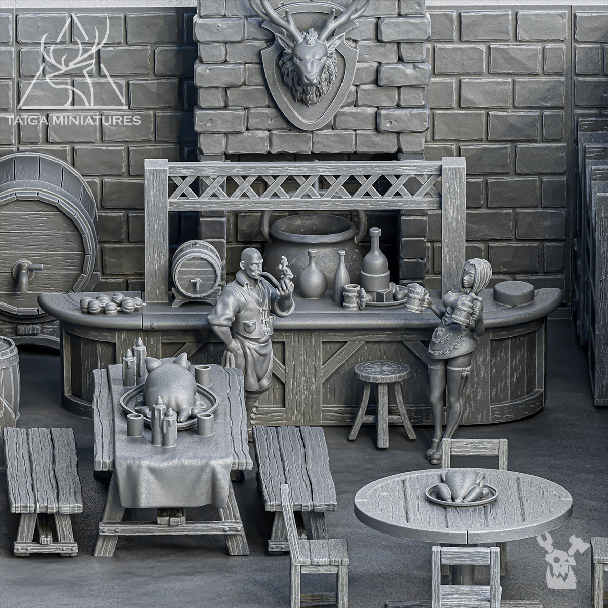 FANTASY TAVERN by DakkaDakka Store - Full Miniature / Model