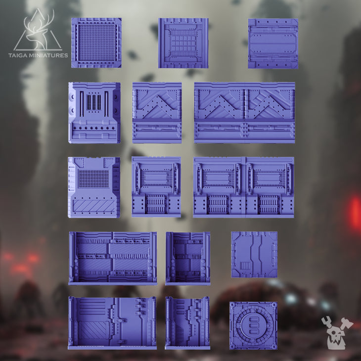 ROCK HEAD BIG TERRAIN SET by DakkaDakka Store - Terrain