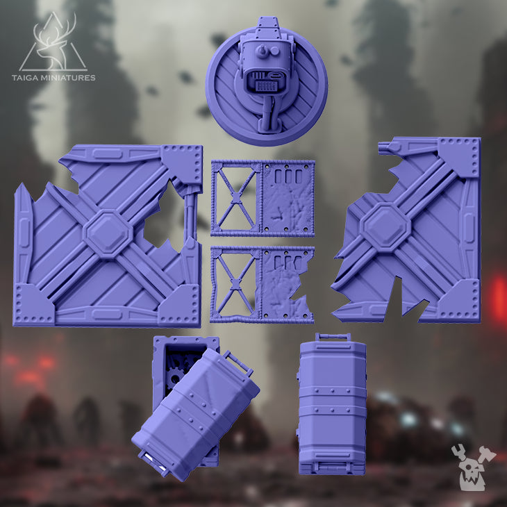 ROCK HEAD SMALL TERRAIN SET by DakkaDakka Store - Terrain