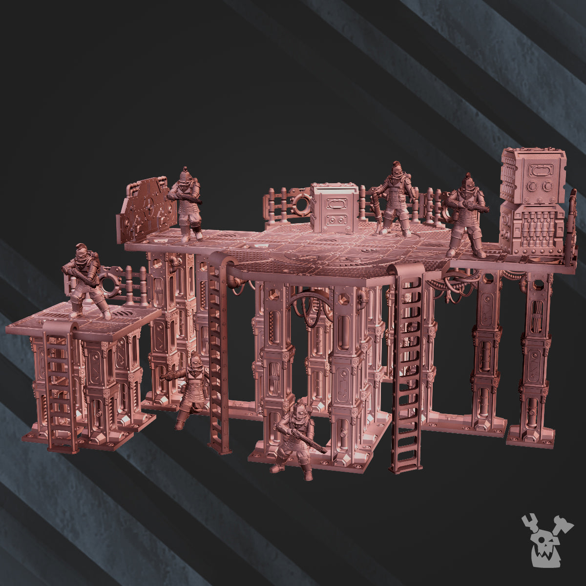 INDUSTRIAL TERRAIN (MODULAR) by DakkaDakka Store - Terrain