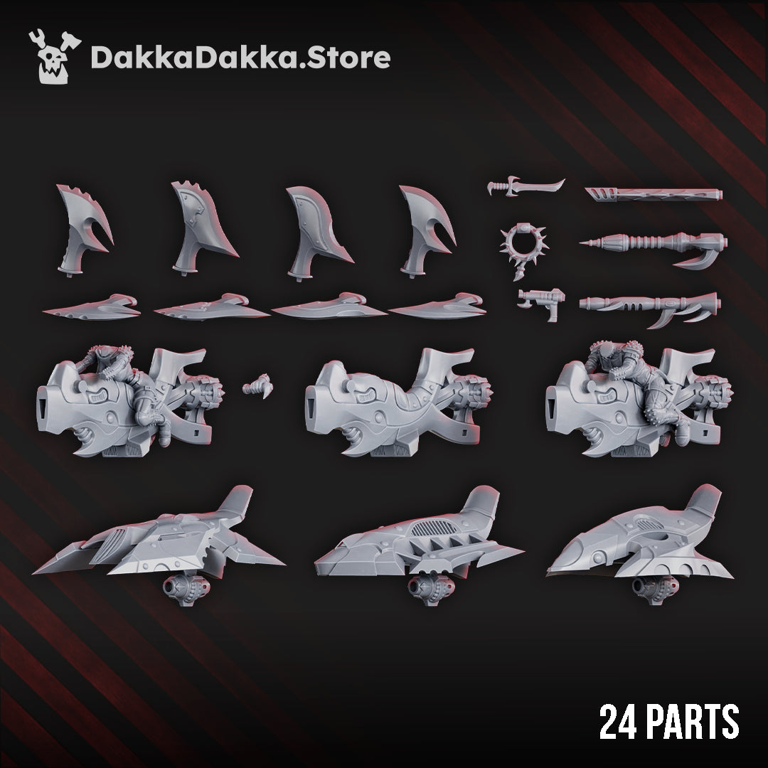 TURBO BIKE RIDERS by DakkaDakka Store - Full Miniature / Model