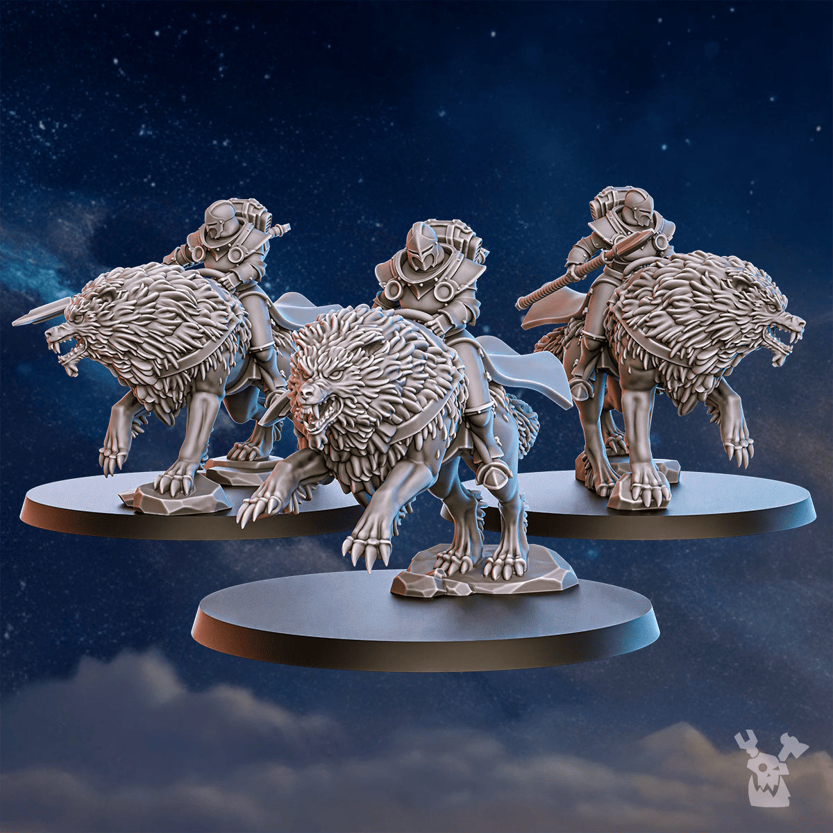 STORMPRIDE WOLF RIDERS by DakkaDakka Store - Full Miniature / Model