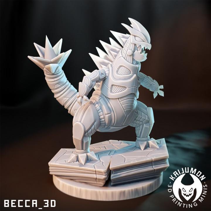 Kaijumon Paradox Rock Kaiju/ Tabletop Model / Miniature Figurine | Kaijumon