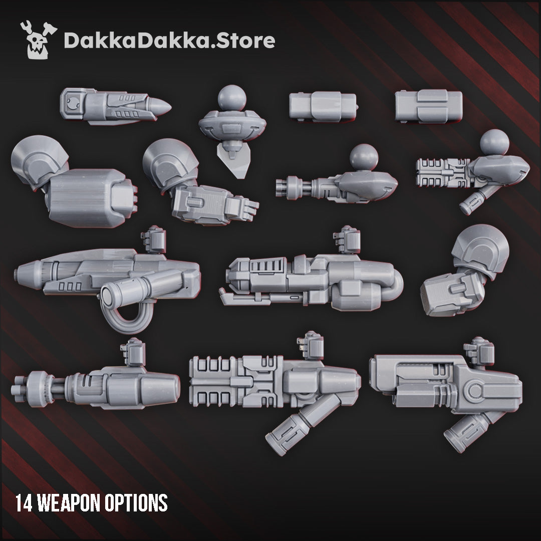 Alternate view of COMMANDER MK-I by DakkaDakka Store - Full Miniature / Model