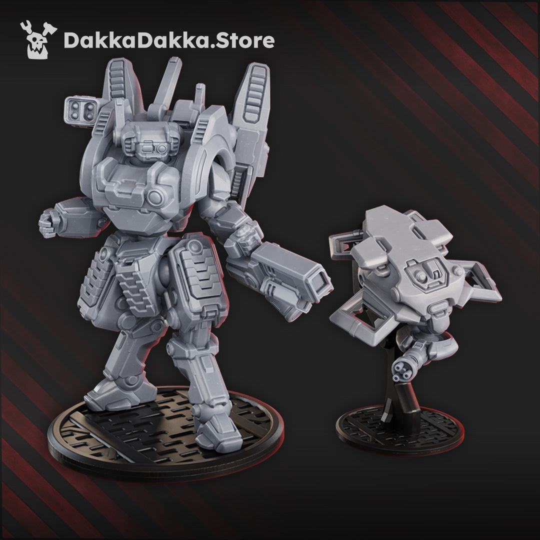 Alternate view of COMMANDER MK-I by DakkaDakka Store - Full Miniature / Model