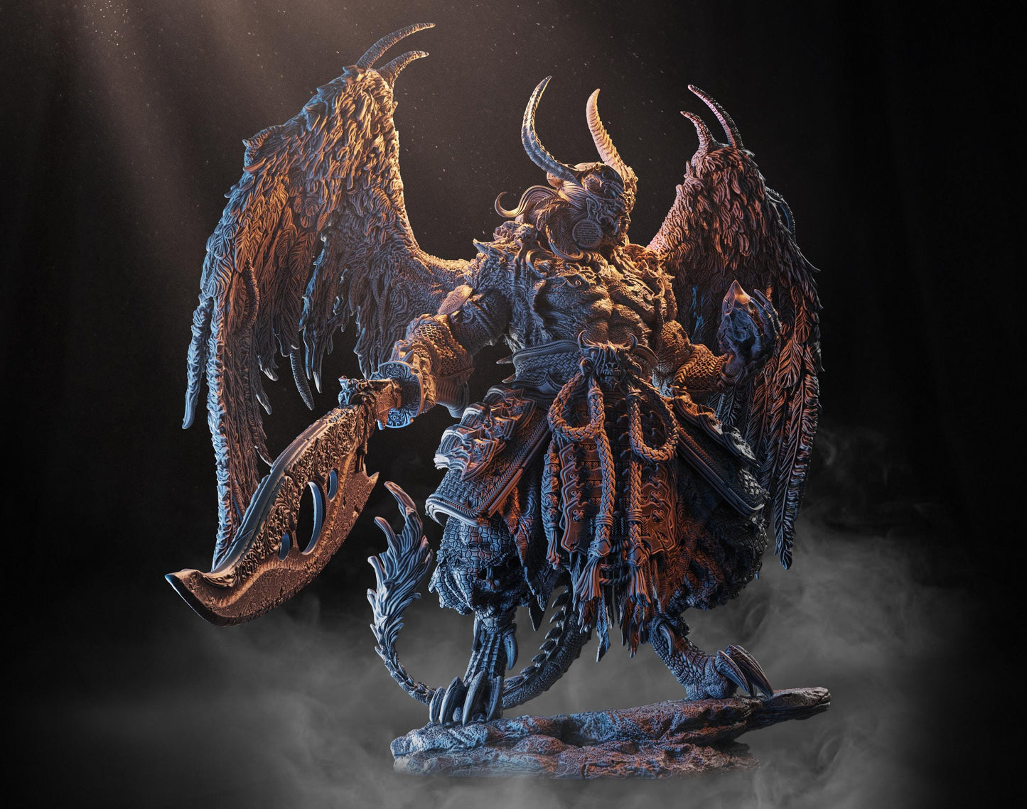 BFG - Corrupted Tenjin - 1.12 Scale | Sculpt | Black forge Games