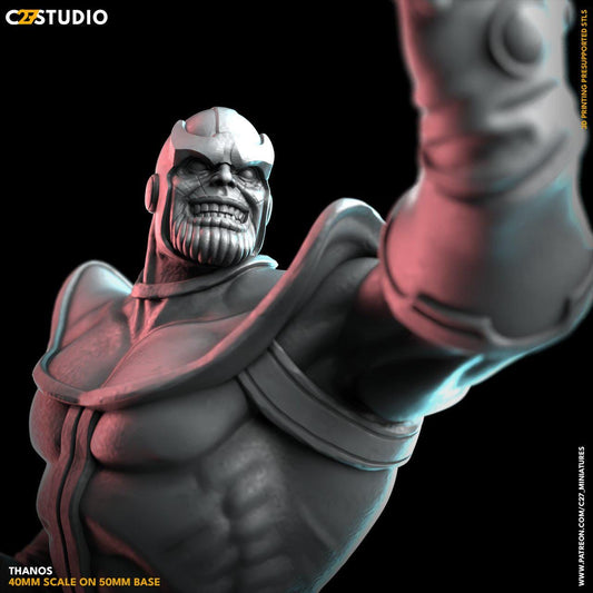 Grimace - Crisis Protocol Proxy - Marvel Fan Art - 3d Printed TTRPG Miniature