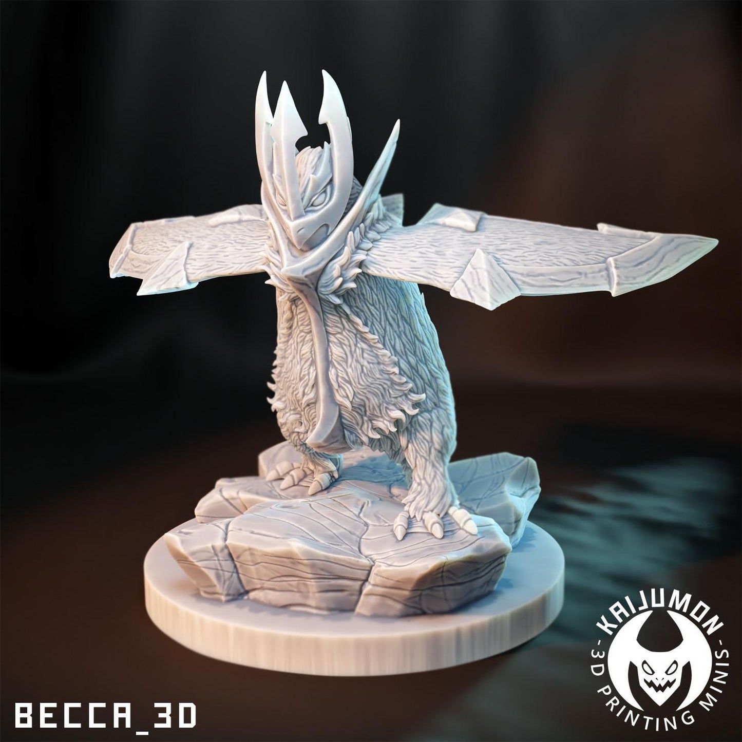 Kaijumon Steel Penguin/ Tabletop Model / Miniature Figurine | Kaijumon (empoleon)