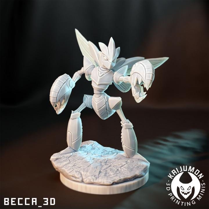 Kaijumon Knifebugs/ Tabletop Model / Miniature Figurine | Kaijumon (Scyther)