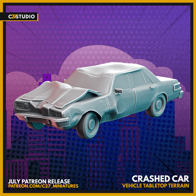 Crashed Car