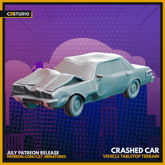 Crashed Car