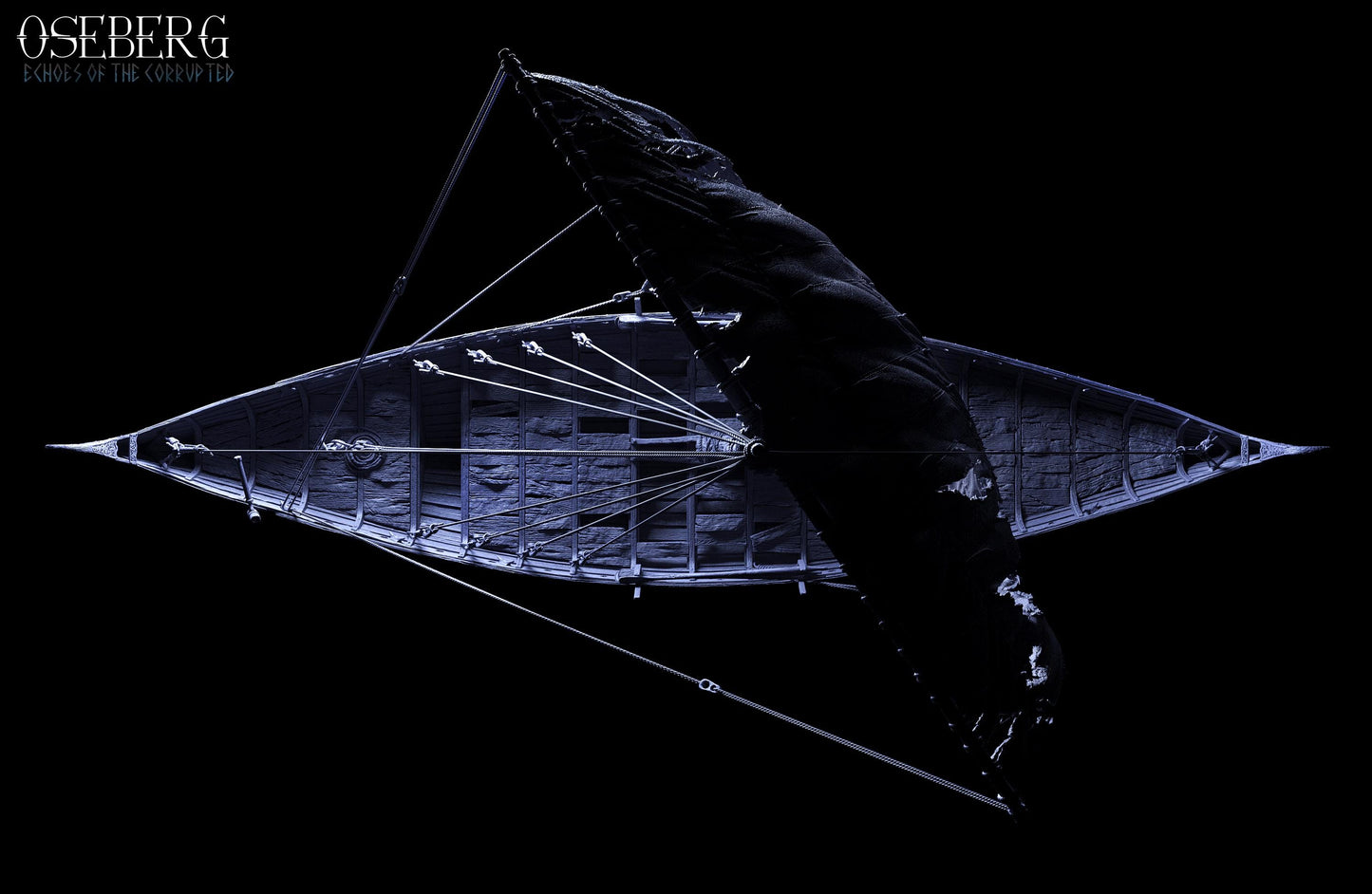 BFG - Oseberg Viking Ship - 1.40 Scale | Sculpt | Black forge Games