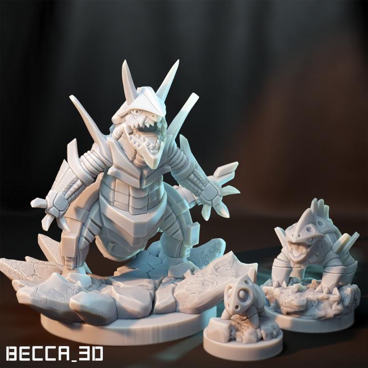 Kaijumon Mega Mechazon/ Tabletop Model / Miniature Figurine | Kaijumon