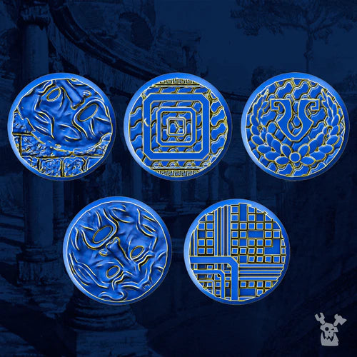 Legio Prima Victrix 40mm Bases Set x5