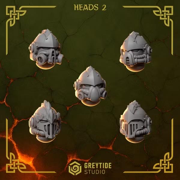 Anvil Warden heads 2 by Greytide Studio