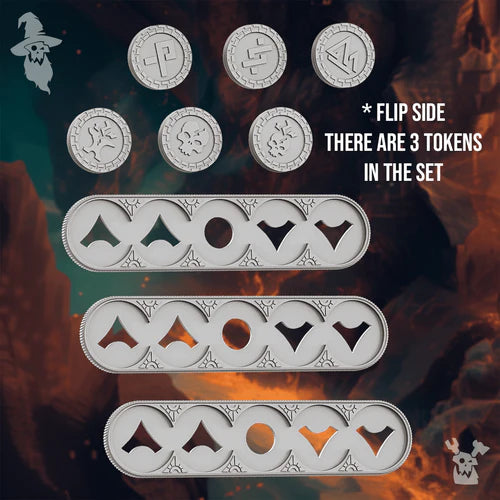 GRIMWORLD OBJECTIVE MARKERS & TOKENS