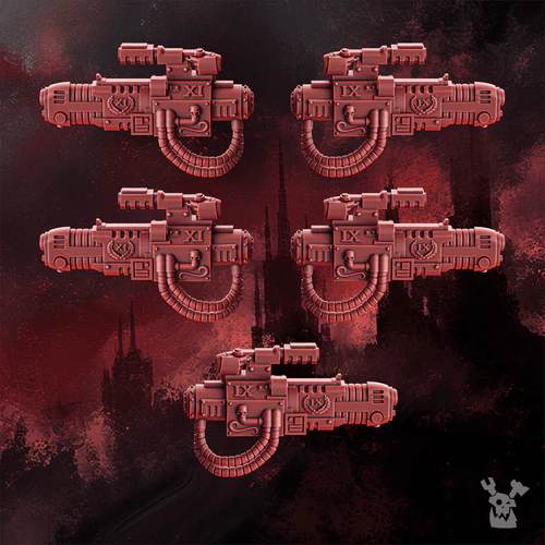 Crimson Wings Plasma Cannons Set x5
