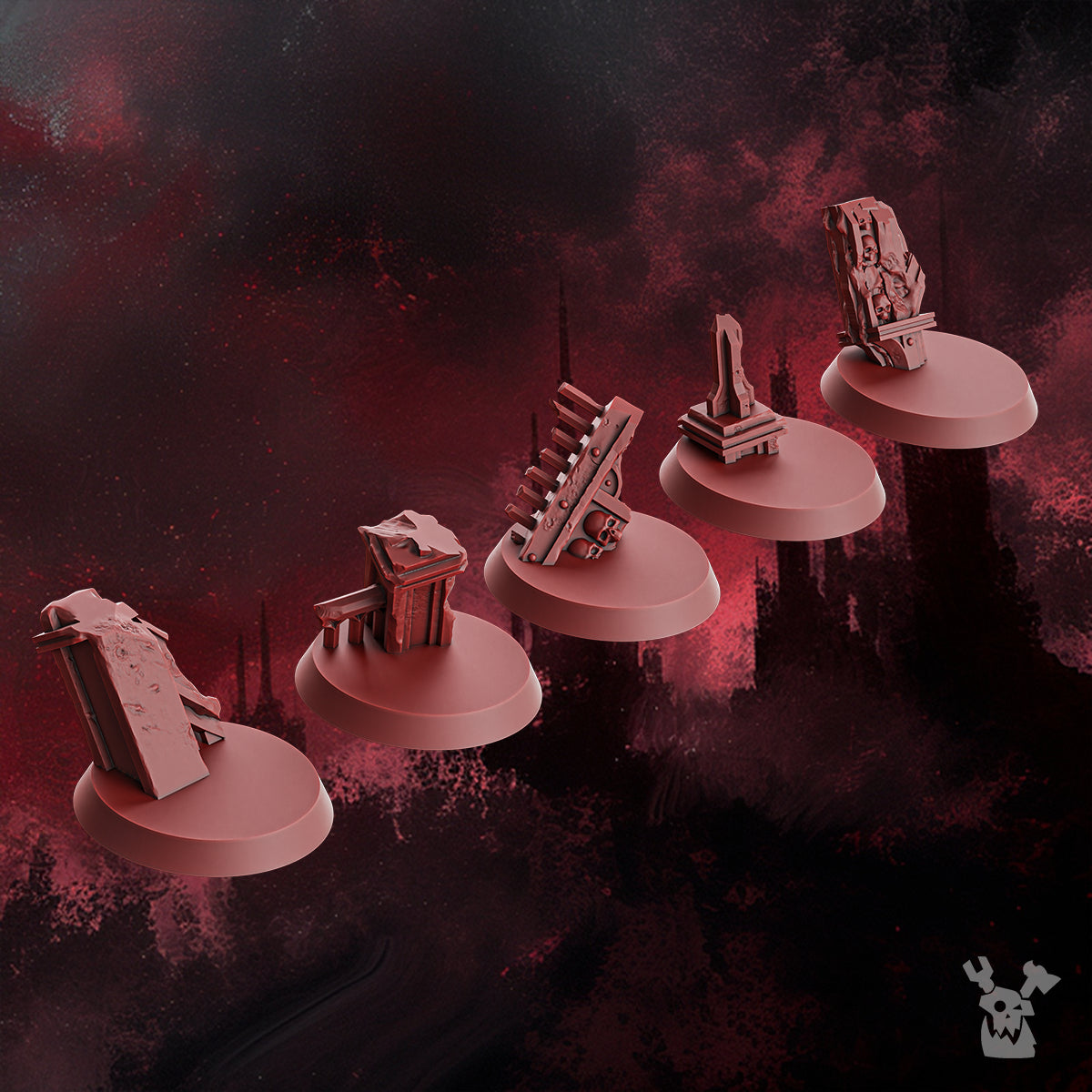 Alternate view of CRIMSON WINGS HONOUR SQUAD & STORM SQUAD WITH JUMP PACKS (BUILD-KIT & EASY-TO-BUILD MODELS) by DakkaDakka…