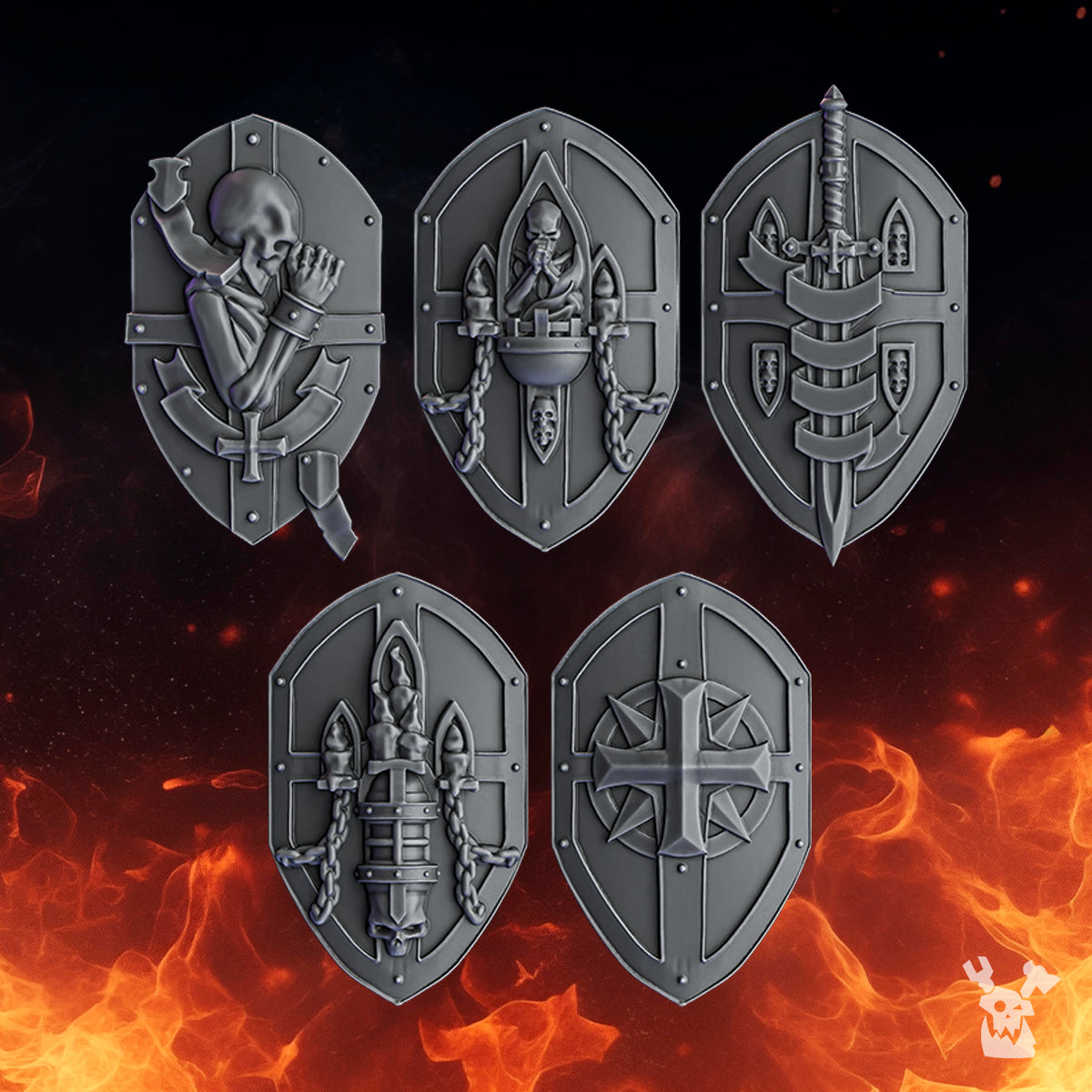 PACTUM AETERNUM CRUSADER SHIELDS by DakkaDakka Store - Shield
