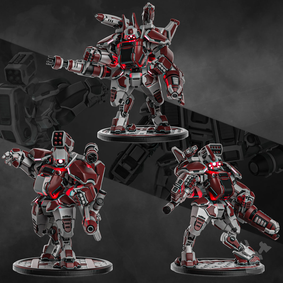 MECH BLITZ SUIT by DakkaDakka Store - Full Miniature / Model