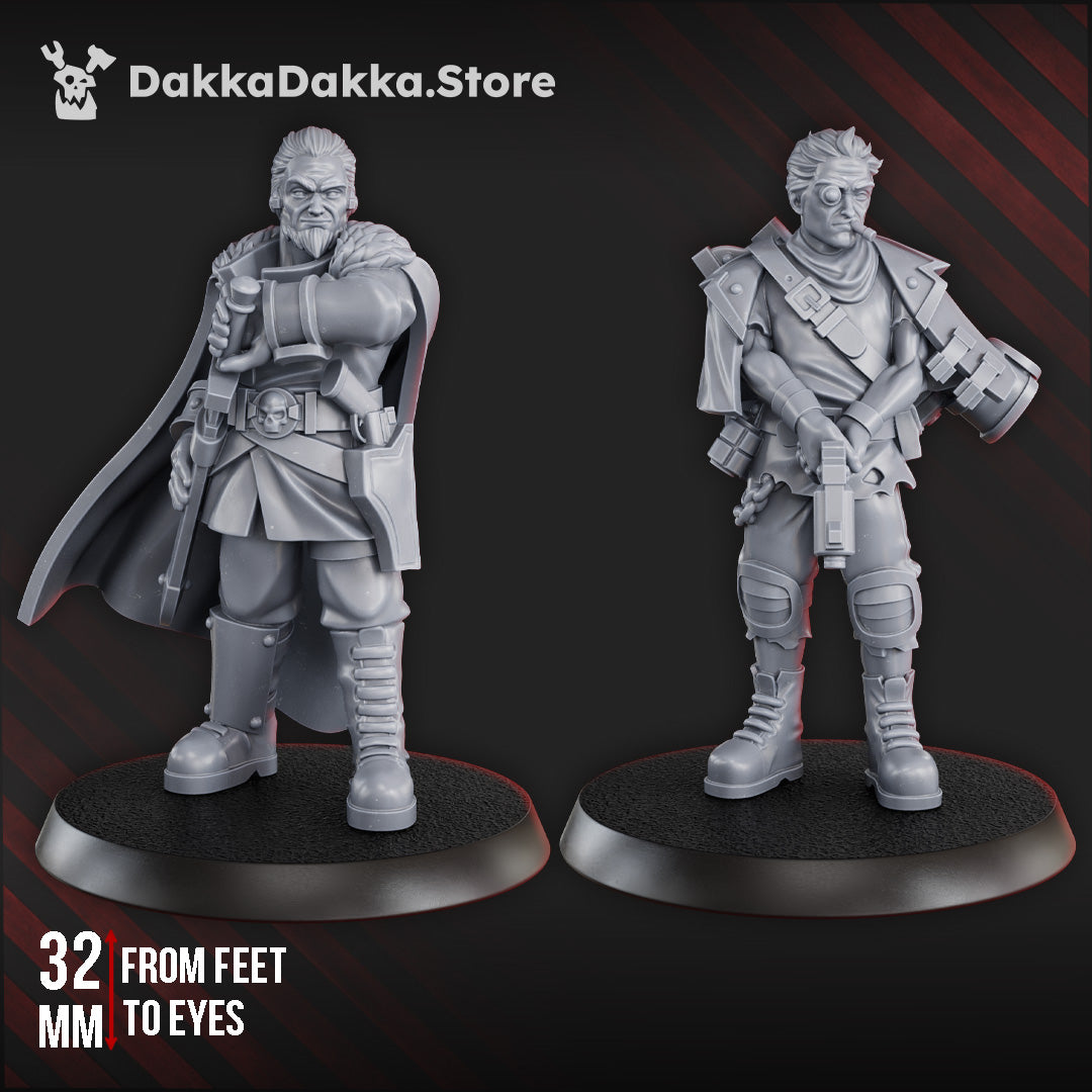 Mel Ashqelon & Robbo by DakkaDakka Store - Full Miniature / Model