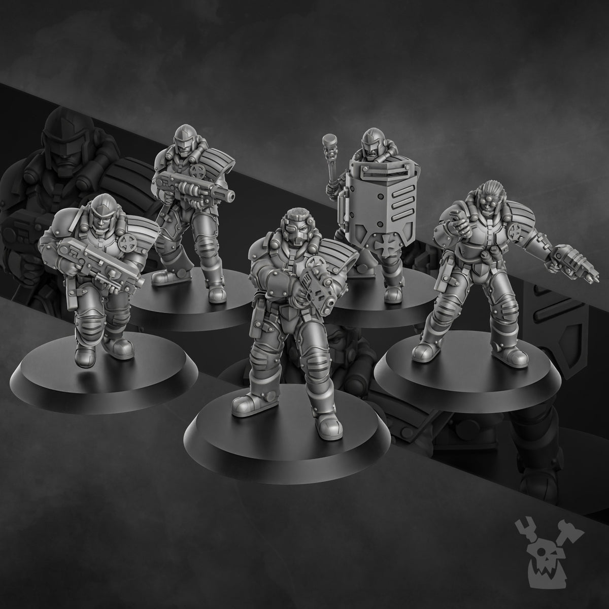 METAL MILITIA BRIGADE (PART 1) by DakkaDakka Store - Full Miniature / Model