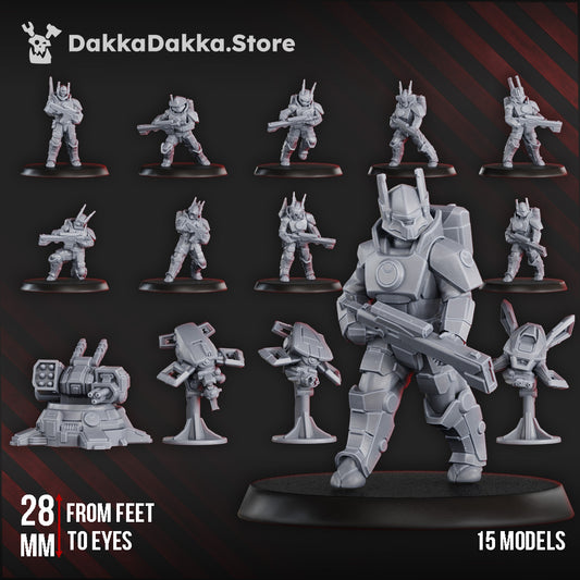 MSC 1st Assault Team (x15)
