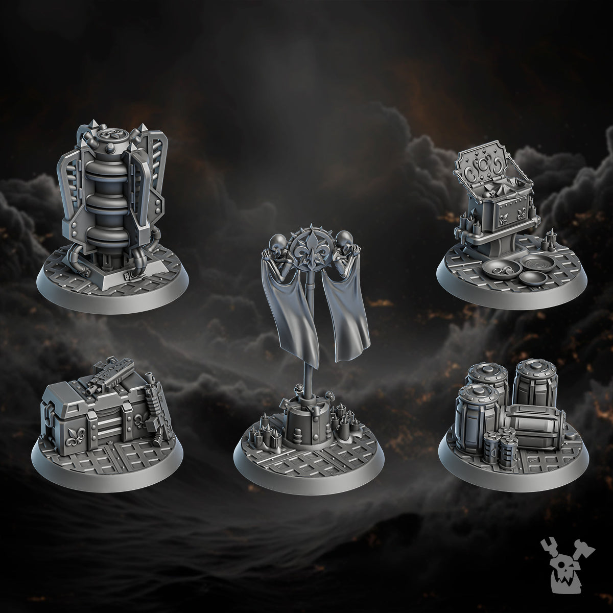 ORDER OF REPENTANCE OBJECTIVE MARKERS by DakkaDakka Store - Full Miniature / Model