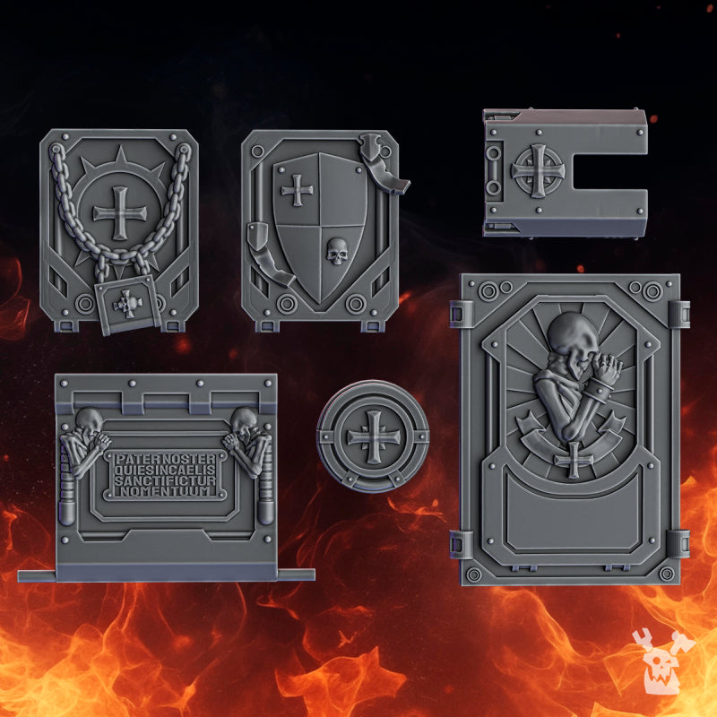 PACTUM AETERNUM CRUSADER APC BITS by DakkaDakka Store - Upgrade / Conversion Part
