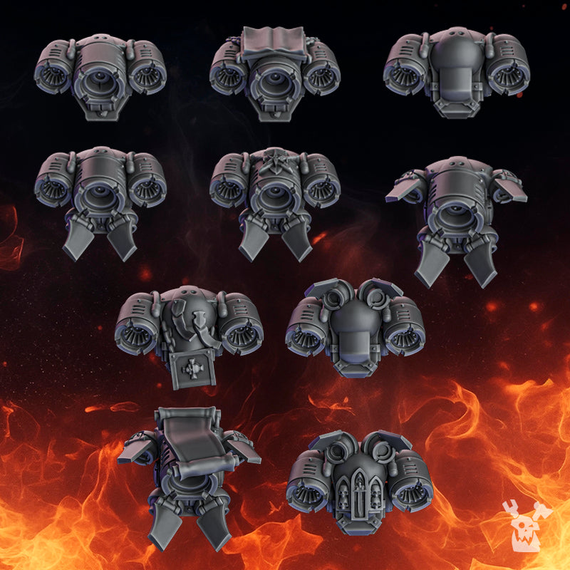 PACTUM AETERNUM JETPACKS by DakkaDakka Store - Backpack / Jetpack