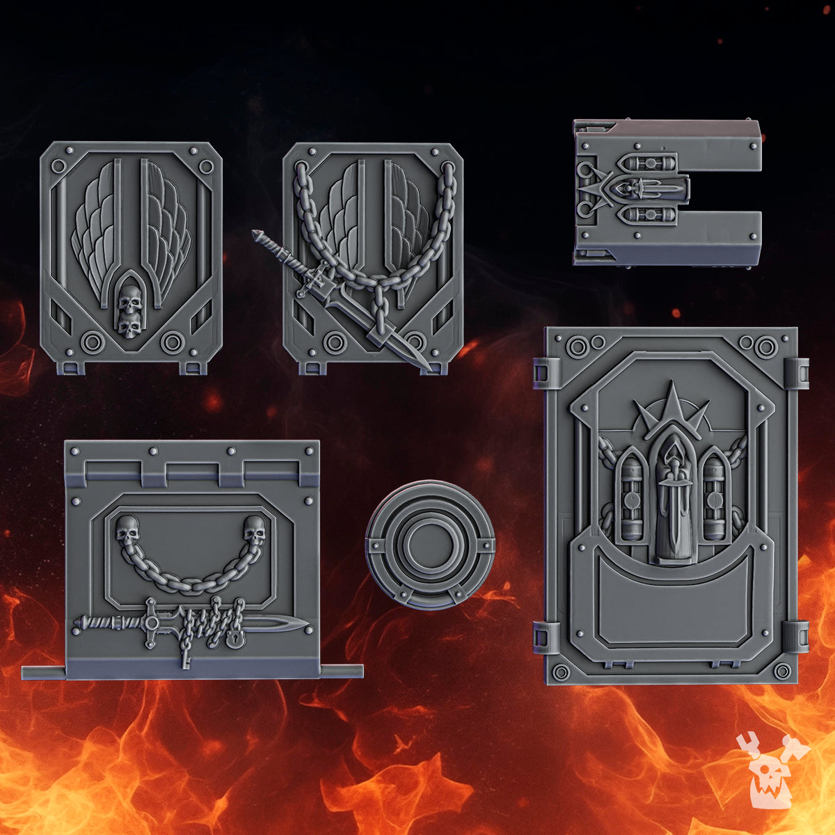 PACTUM AETERNUM KNIGHT APC BITS by DakkaDakka Store - Upgrade / Conversion Part