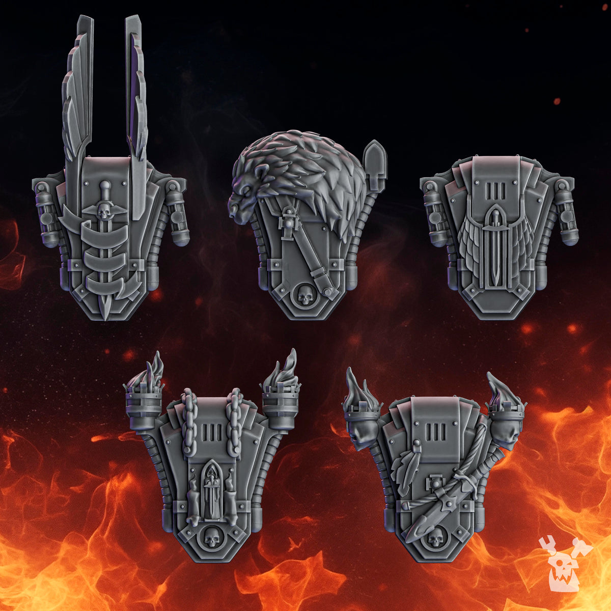 PACTUM AETERNUM KNIGHT BACKPACKS by DakkaDakka Store - Backpack / Jetpack