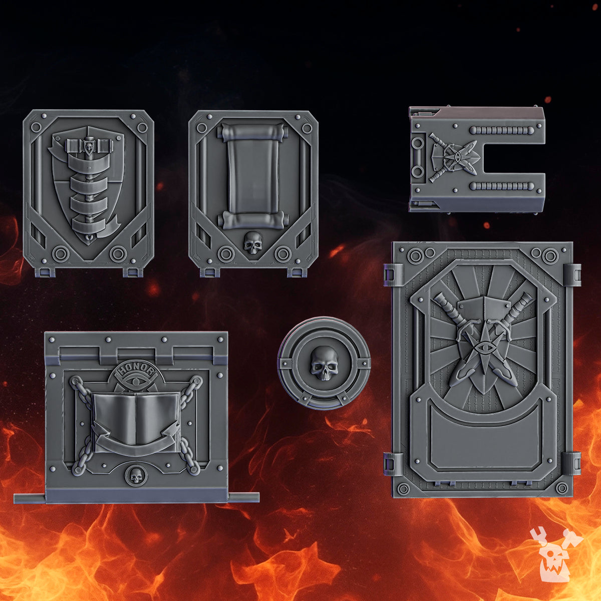 PACTUM AETERNUM WARDEN APC BITS by DakkaDakka Store - Upgrade / Conversion Part