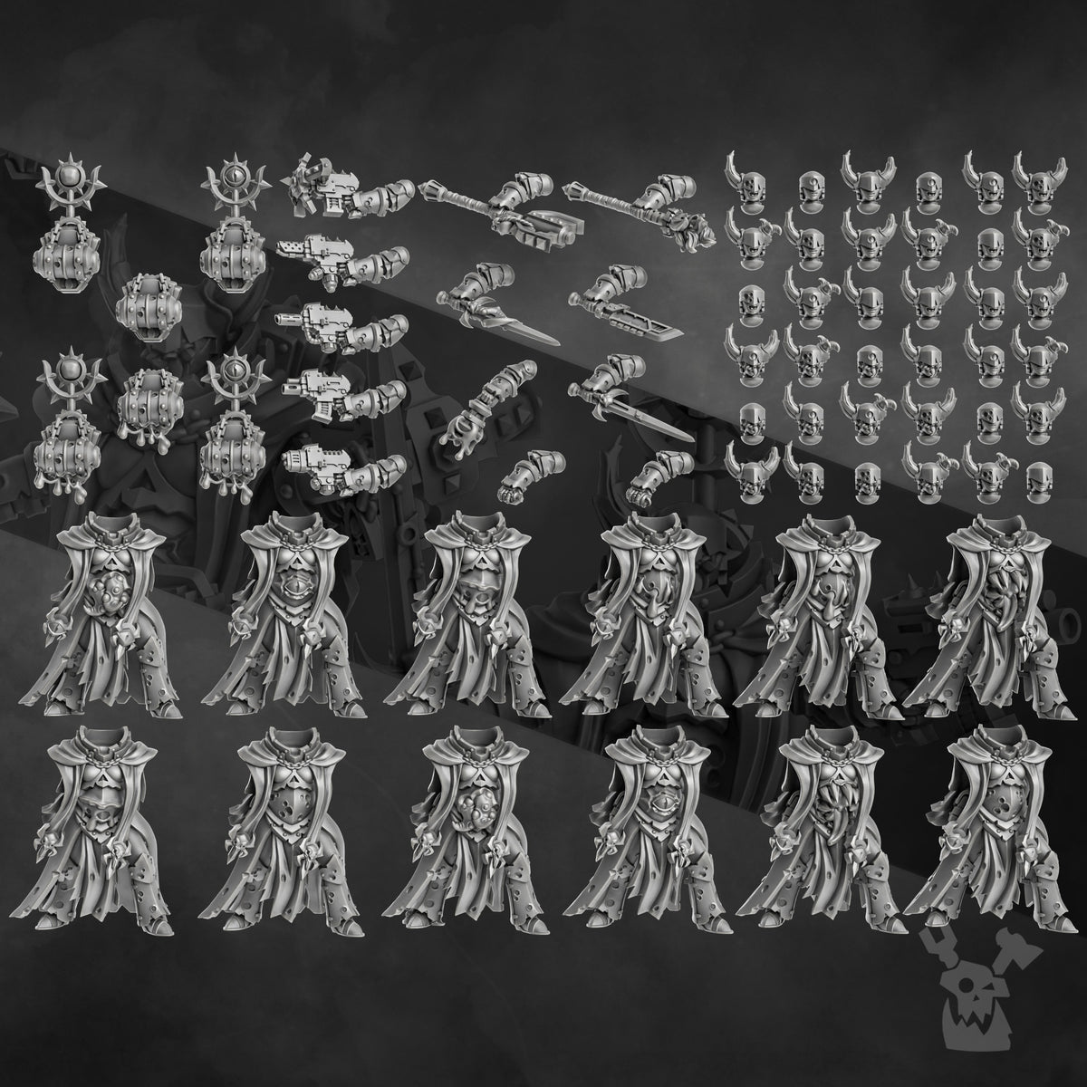 Alternate view of PIPER THE CURSED (BUILD-KIT) by DakkaDakka Store - Full Miniature / Model