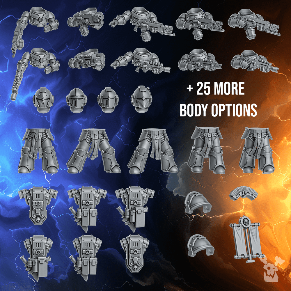 PRINCEPS COHORT EASY-TO-BUILD SQUAD X35 (MILLENNIUM WARS) by DakkaDakka Store - Full Miniature / Model
