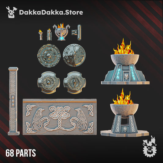 STORMPRIDE TEMPLE PROPS SET