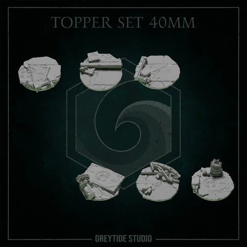 topper set gothic city ruins 40mm