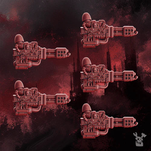Crimson Wings Heavy Flamethrowers Set x5