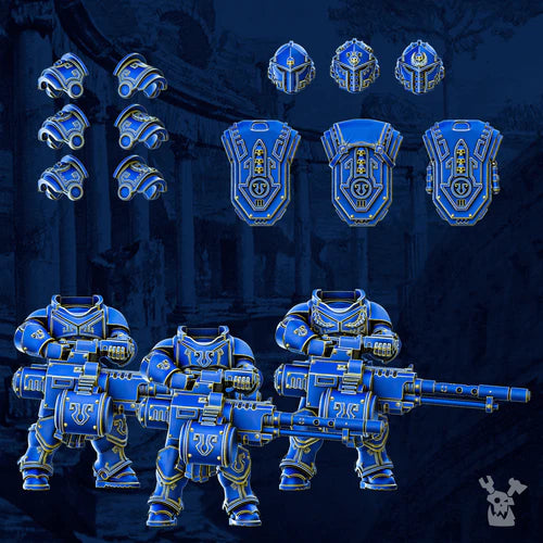 Princeps Cohorte Autocannons Squad x3