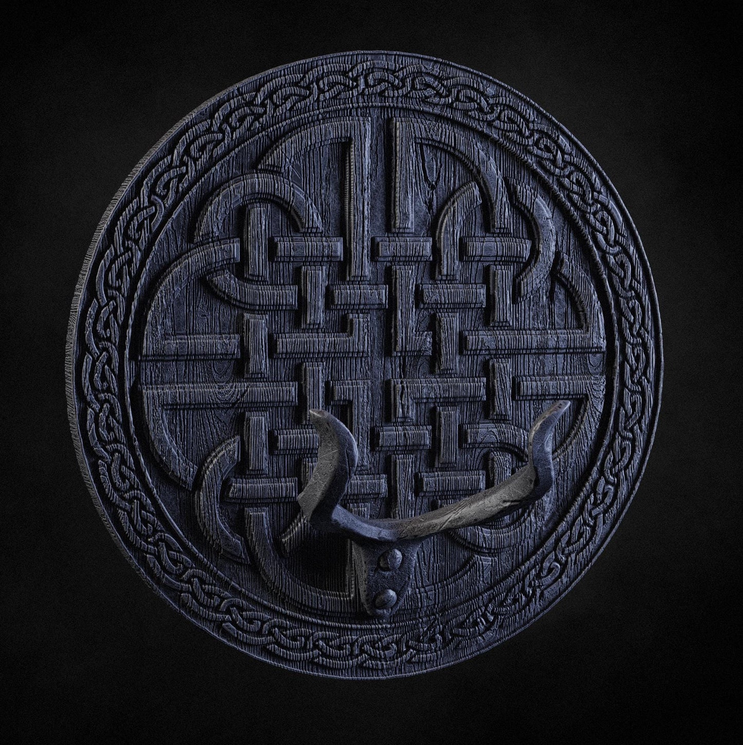 BFG - Fenrir Axe - Life Size Wall Display | Sculpt | Black forge Games