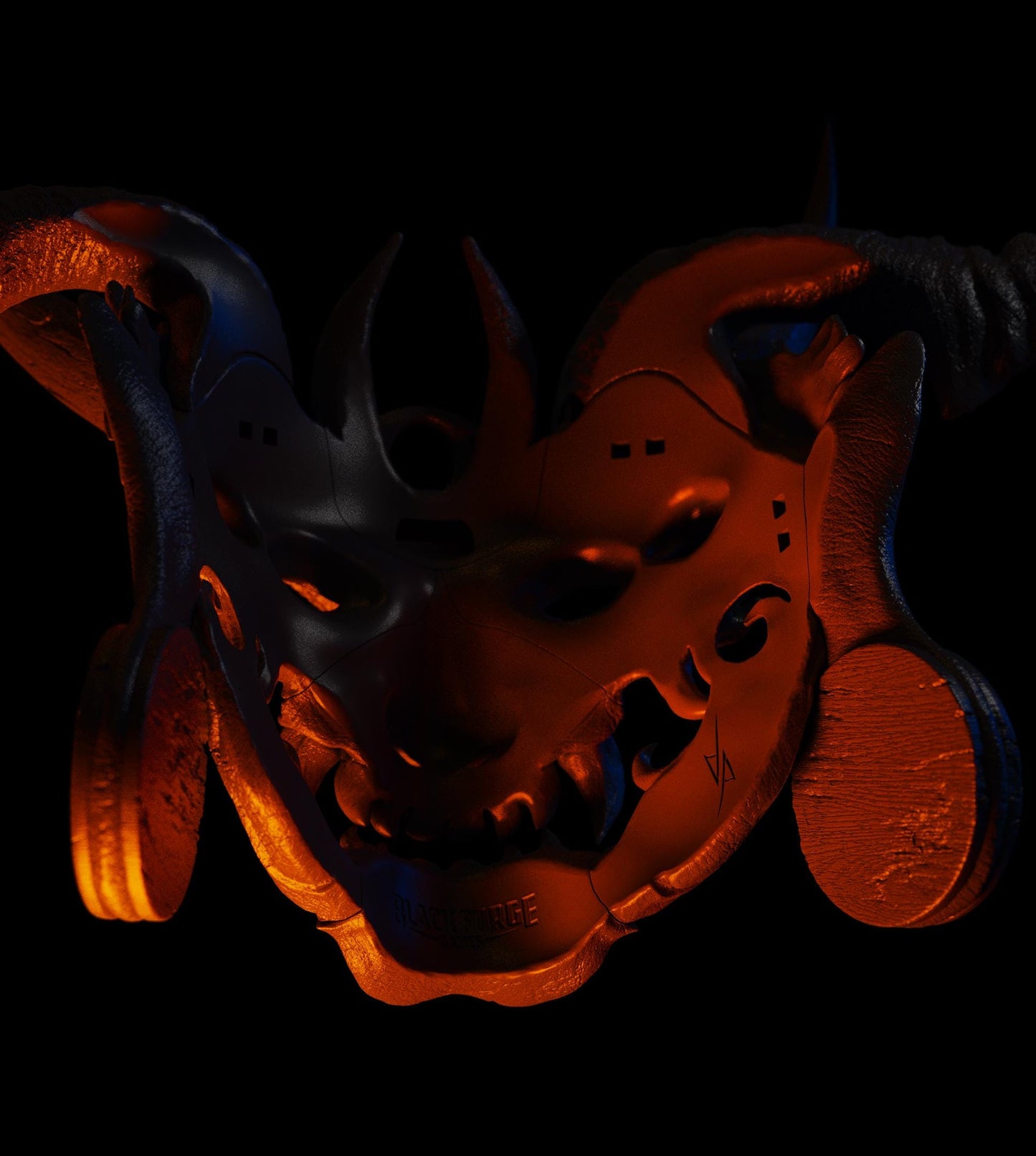 BFG - Tenjin Life-Sized Wearable Mask | Sculpt | Black forge Games