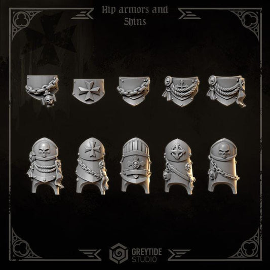 Shins and Hip Armor | Eternal Crusaders | Greytide Studio