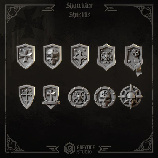 Shoulder Shields | Eternal Crusaders | Greytide Studio