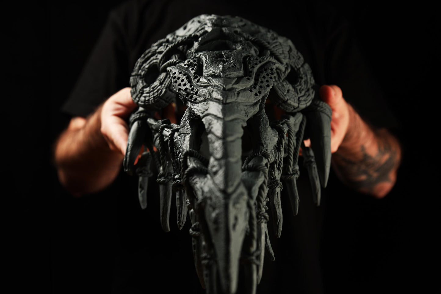BFG - Face of Decay - Omari Mask Life-Sized | Sculpt | Black forge Games