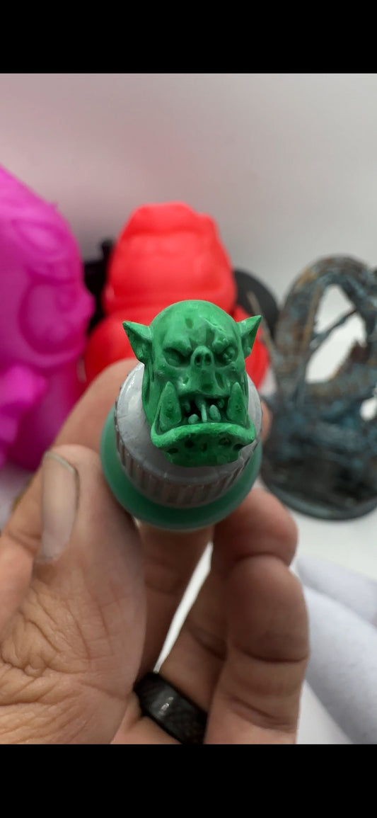 Mezgike official Orc/ork Swatch Caps paint bottle toppers