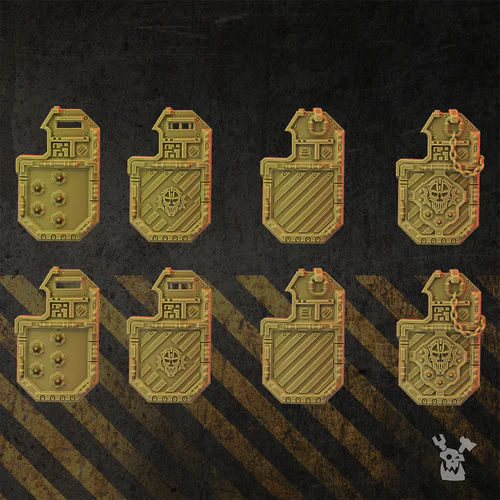Full Metal Brotherhood Shields Set x8