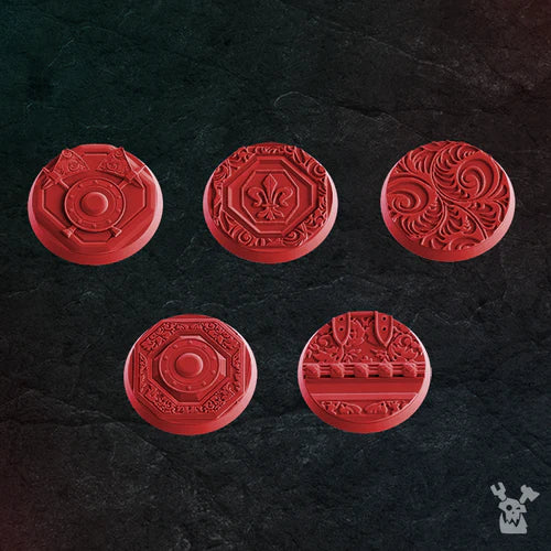 Royal Theme 32mm Bases Set x5 #1