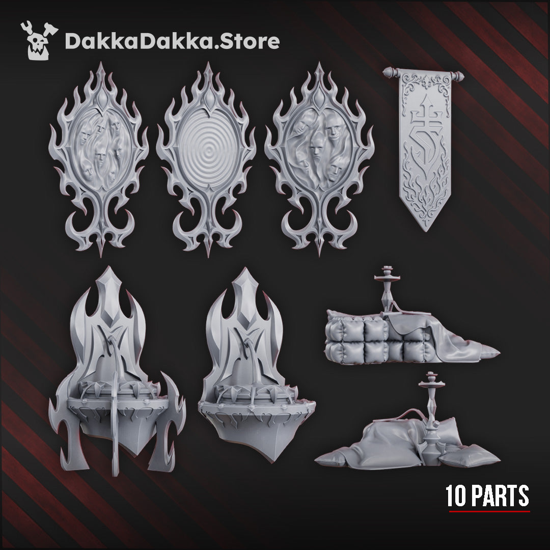Beauty Set (Sinbound Temple) by DakkaDakka Store - Full Miniature / Model